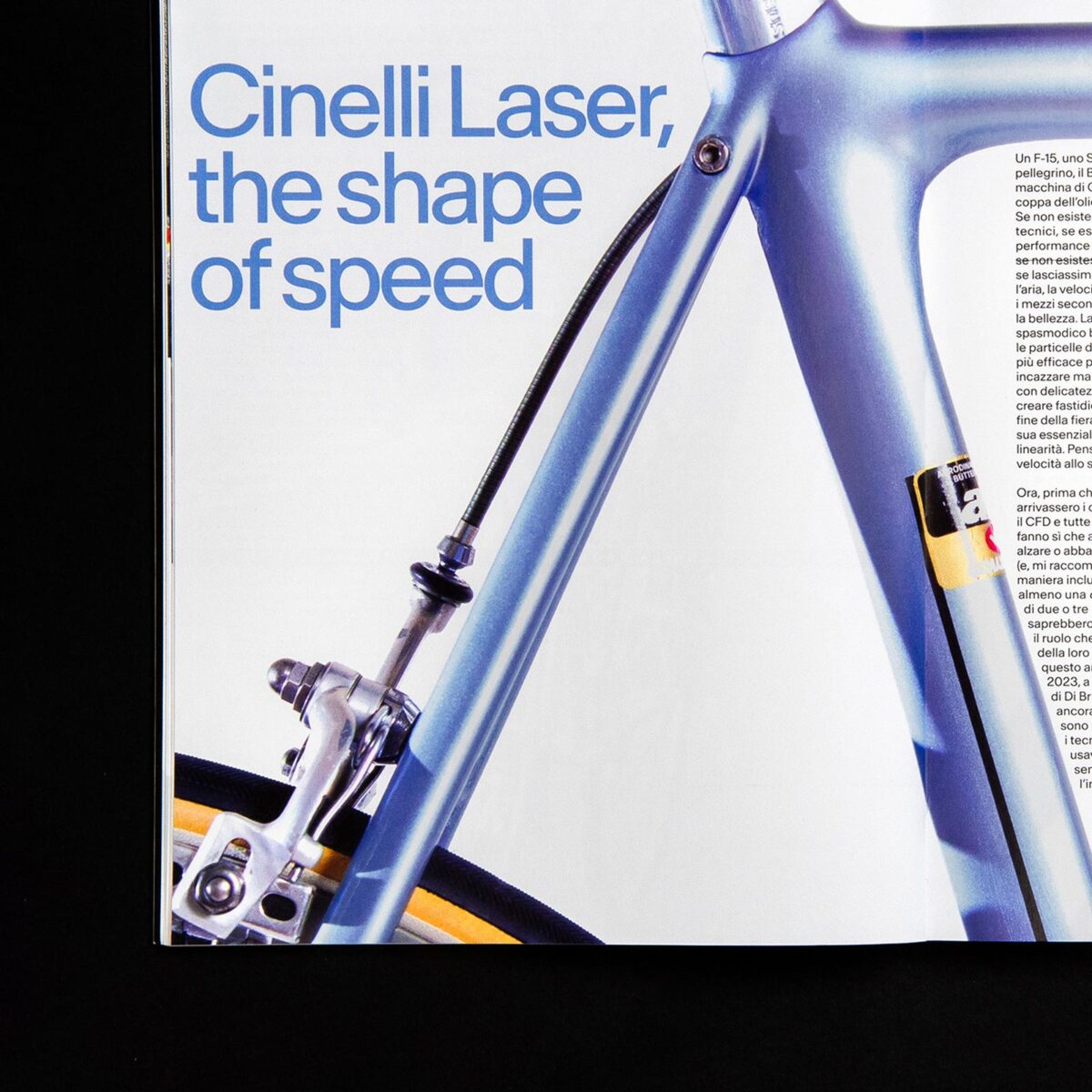 Pagine "Cinelli Laser, the shape of speed"